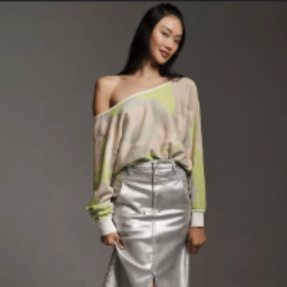Brand New Daily Practice by Anthropologie Hazy Daze Pullover Sweater - Picture 1 of 8